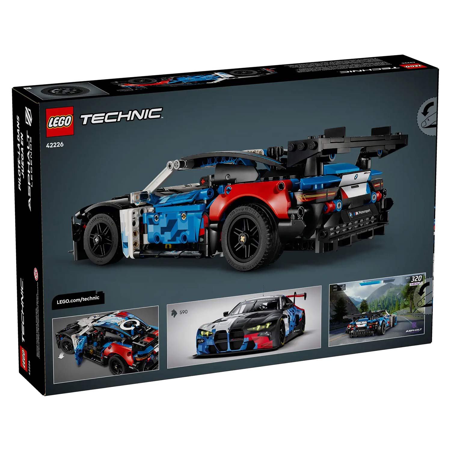 Lego Technic Carro De Corrida Bmw M4 Gt3 Evo 42226 ( Imagem 3 de 3 ) - Preview