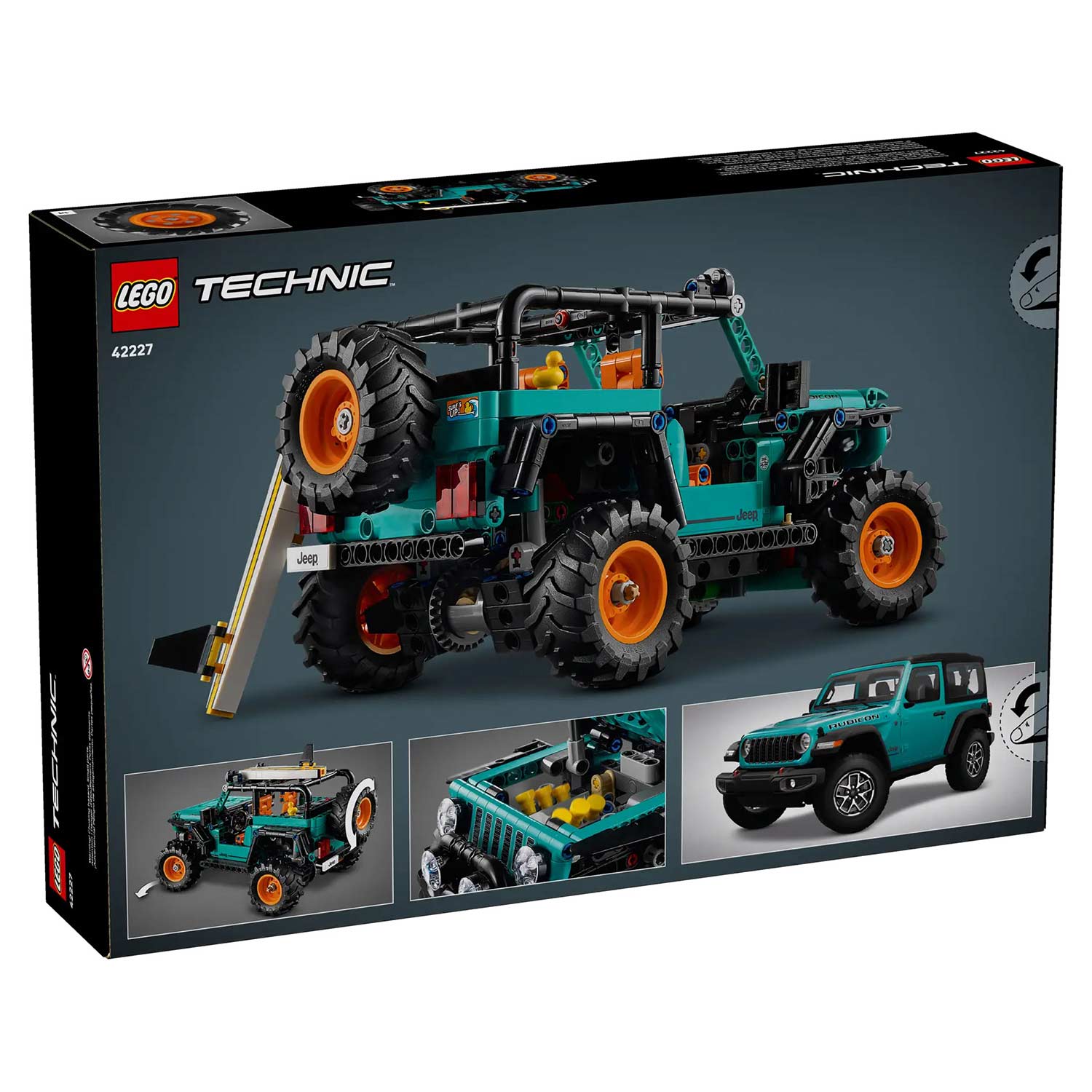 Lego Technic Suv Jeep Wrangler Rubicon 42227 ( Imagem 3 de 3 ) - Preview