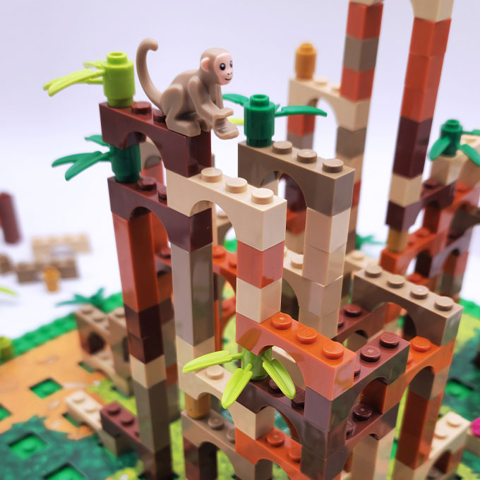 Palacio Dos Macacos Lego 5009127/P0402 (Versao Portuguesa) ( Imagem 3 de 4 ) - Preview