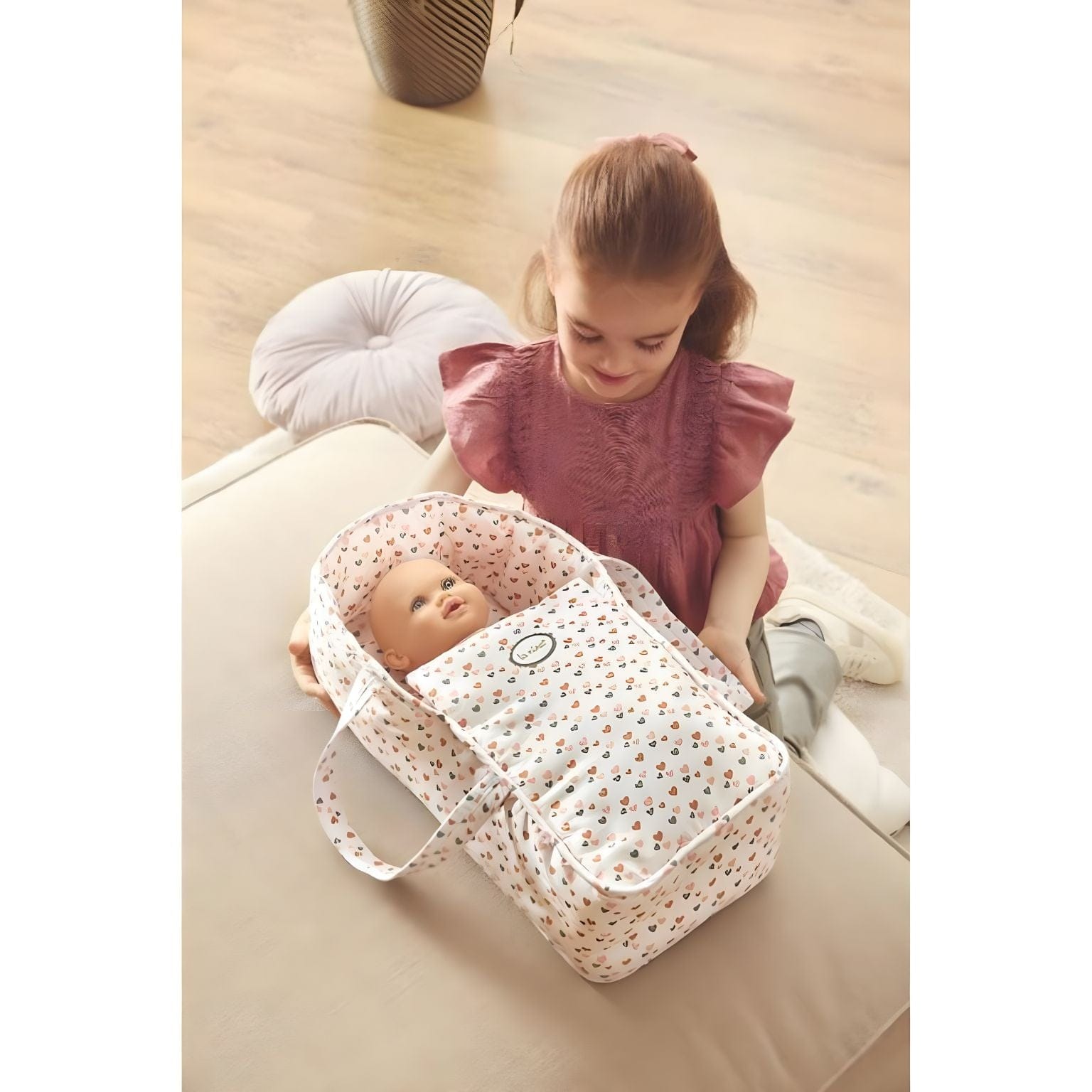 Alcofa Amanda para Bonecas 36 - 46 cm ( Imagem 4 de 4 ) - Preview