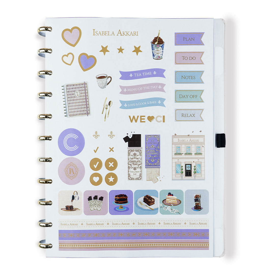 Caderno Inteligente Grande (215X280Mm) Pautado Purple Key By Isabela Akkari Cigd4367 ( Imagem 4 de 4 ) - Preview
