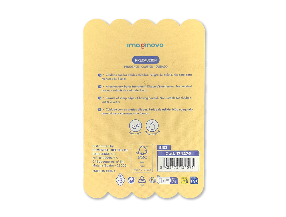Bloc notas adhesivas imaginovo meow 20 hojas cuaderno 70x70 mm ( Imagem 3 de 7 ) - Preview