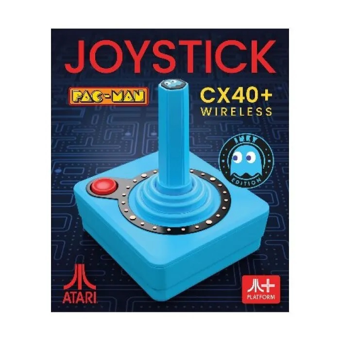 Atari Pac-Man: CX40+ Wireless Joystick - Inky ( Imagem 2 de 2 ) - Preview