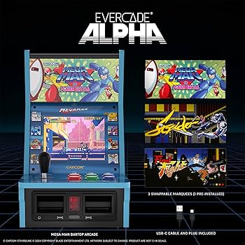 Evercade Alpha Mega Man Bartop Arcade ( Imagem 2 de 2 ) - Preview