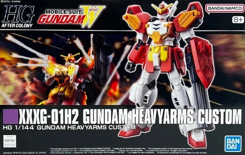 Gundam HG 1/144 XXXG-01H2 Gundam Heavyarms Custom Model Kit ( Imagem 2 de 2 ) - Preview