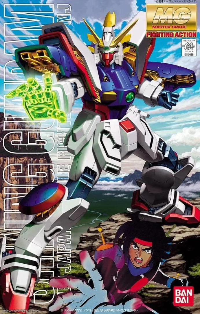 Gundam MG 1/100 SHINING GUNDAM Model Kit ( Imagem 2 de 2 ) - Preview