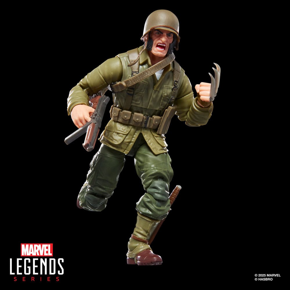 Marvel Legends Action-Figure Wolverine (WWII Logan) 15 cm ( Imagem 2 de 4 ) - Preview
