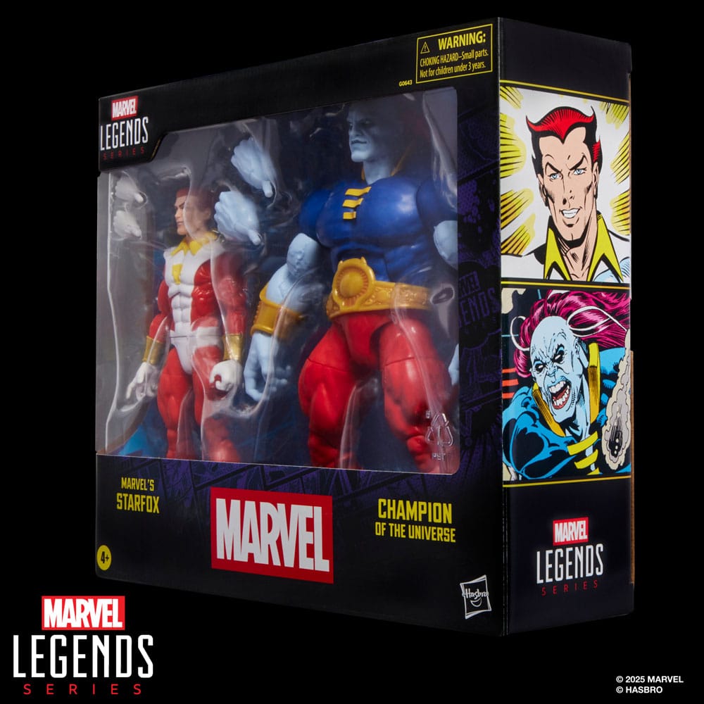 Marvel Legends Action-Figure 2-Pack Marvel's Starfox & Champion of the Univ ( Imagem 2 de 4 ) - Preview