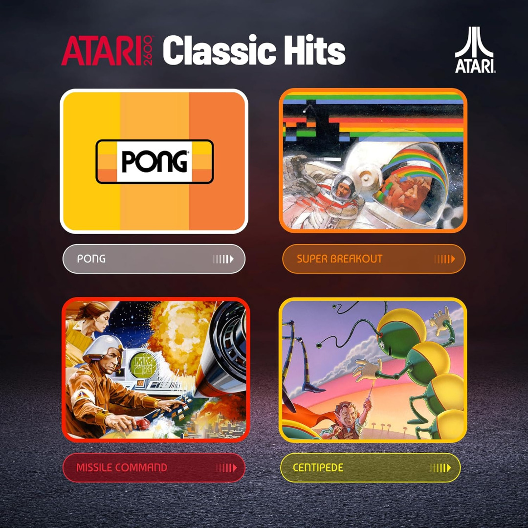 Consola My Play Watch Atari 2600 Retro Gaming Smartwatch ( Imagem 3 de 4 ) - Preview