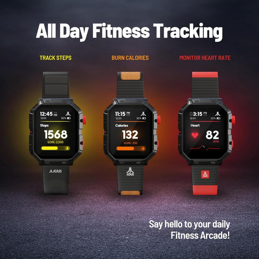 Consola My Play Watch Atari 2600 Retro Gaming Smartwatch ( Imagem 4 de 4 ) - Preview