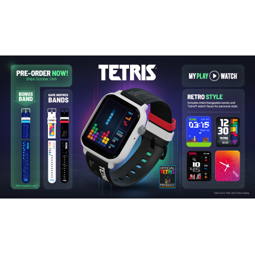 Consola My Play Watch Tetris Gaming Smartwatch ( Imagem 4 de 4 ) - Preview