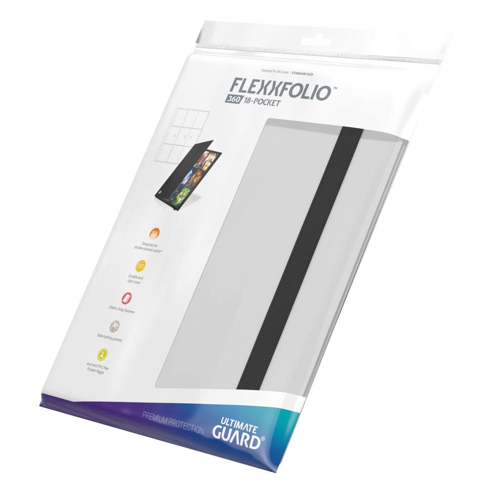 Cards/Accessories - Ultimate Guard Flexfolio 360 18-Pocket - White ( Imagem 2 de 4 ) - Preview