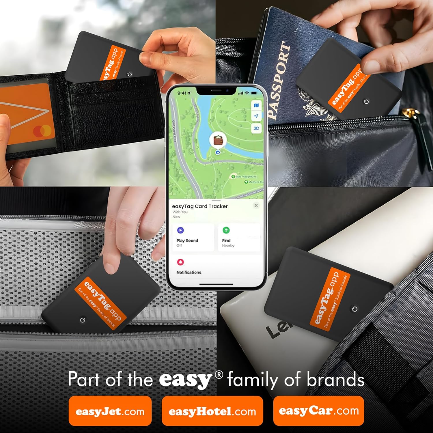easyTag Cartão Localizador para Carteira (exclusivo Apple) ( Imagem 2 de 4 ) - Preview