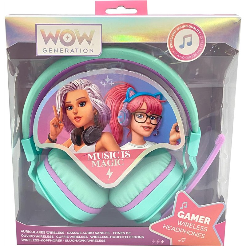 Gamer Wireless Headphones - WOW Generation ( Imagem 2 de 2 ) - Preview