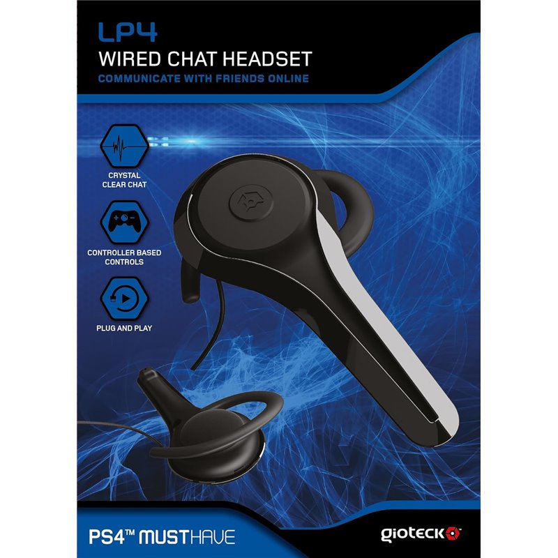Auricular Gioteck - LP4 Wired Chat Headset ( Imagem 2 de 3 ) - Preview