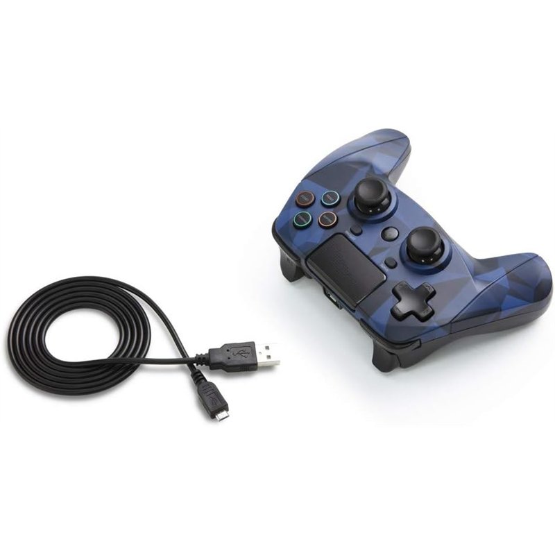 Comando PS4 Snakebyte 4S Wireless - Camo Blue ( Imagem 2 de 3 ) - Preview