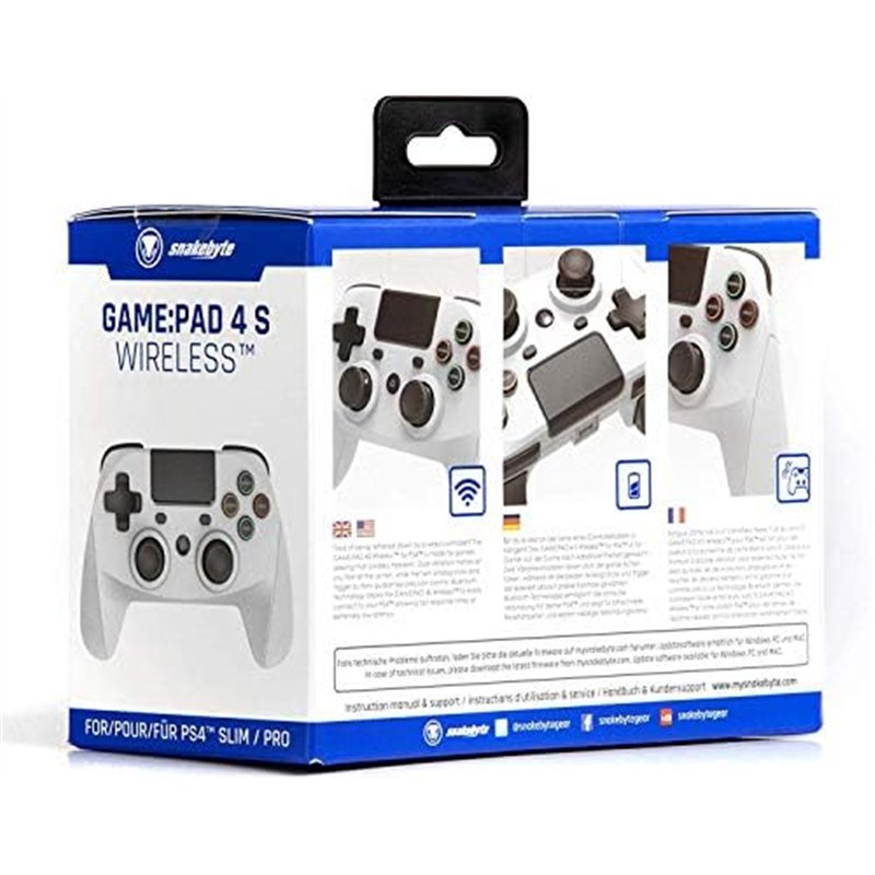 Comando PS4 Snakebyte 4S Wireless - Grey ( Imagem 3 de 3 ) - Preview
