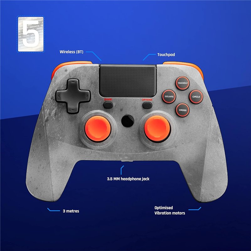 Comando PS4 Snakebyte 4S Wireless - Rock ( Imagem 2 de 2 ) - Preview