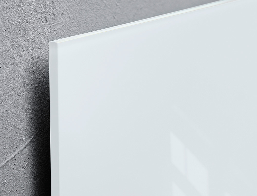 Quadro branco q-connect vidro magnetico moldura em aluminio 90x60 cm ( Imagem 4 de 6 ) - Preview