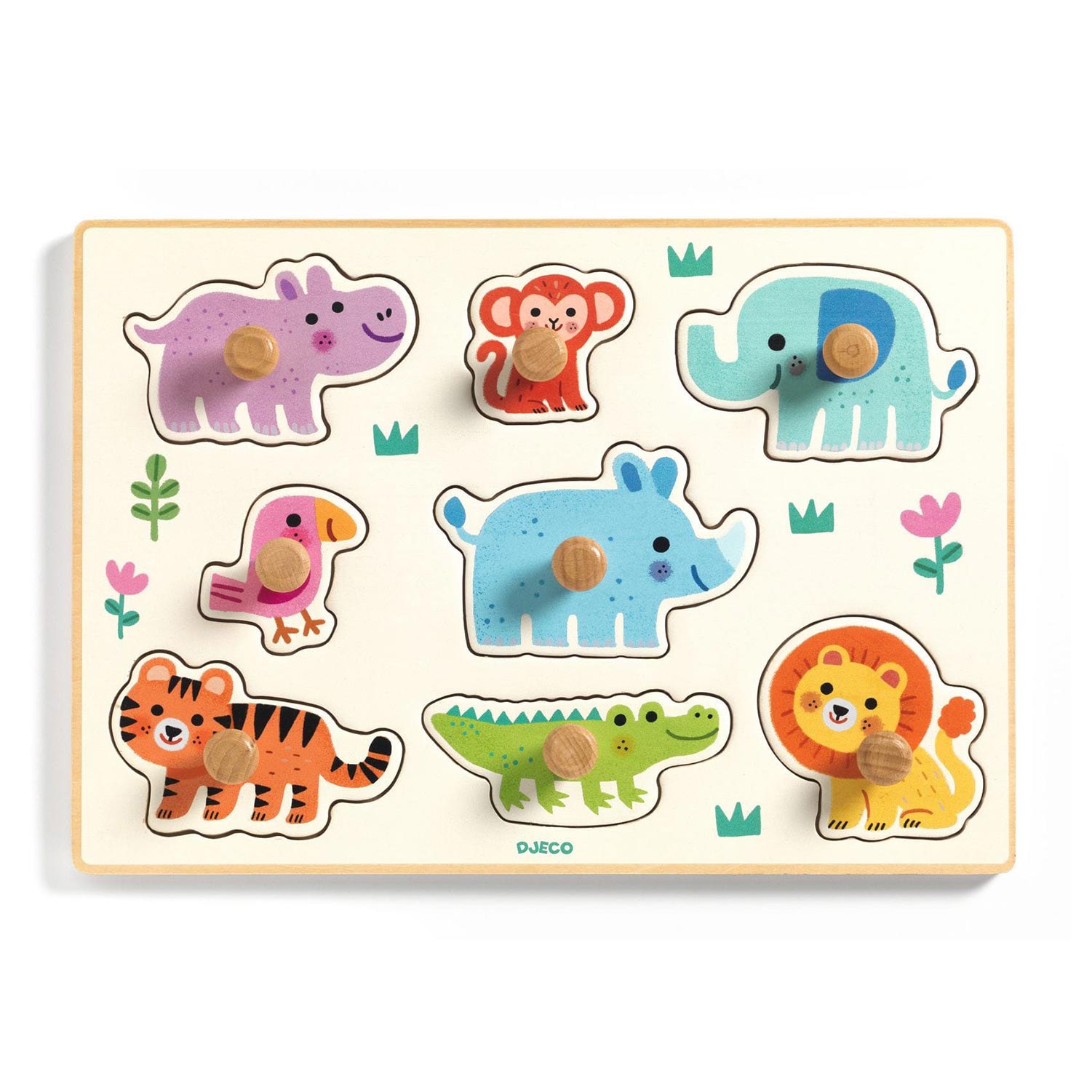 Puzzle Djeco Hippo N Co Dj01123 ( Imagem 2 de 3 ) - Preview