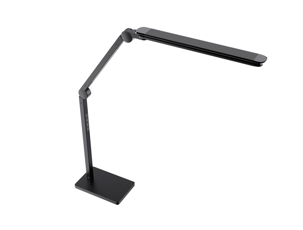 Lampara de escritorio cep alliance led con pinza y modulos giratorios color negro 180x115x950 mm ( Imagem 2 de 6 ) - Preview
