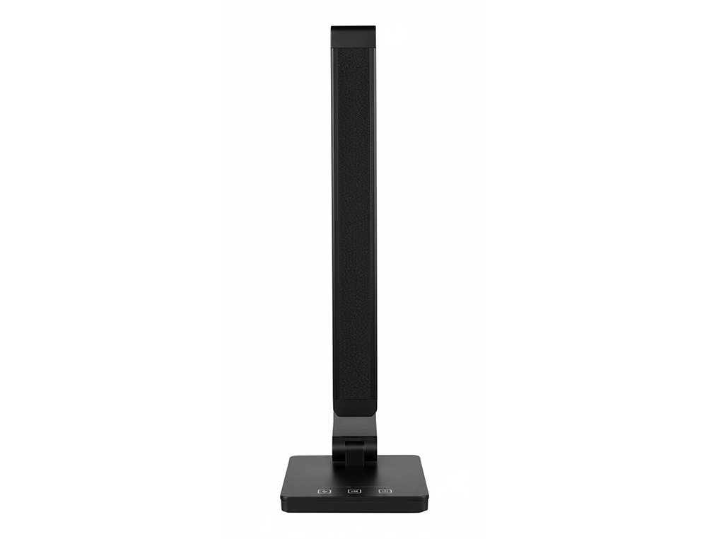 Lampara de escritorio q-connect vega led 10w 400 lm tactil 5 niveles de color brillo regulable color negro ( Imagem 2 de 13 ) - Preview