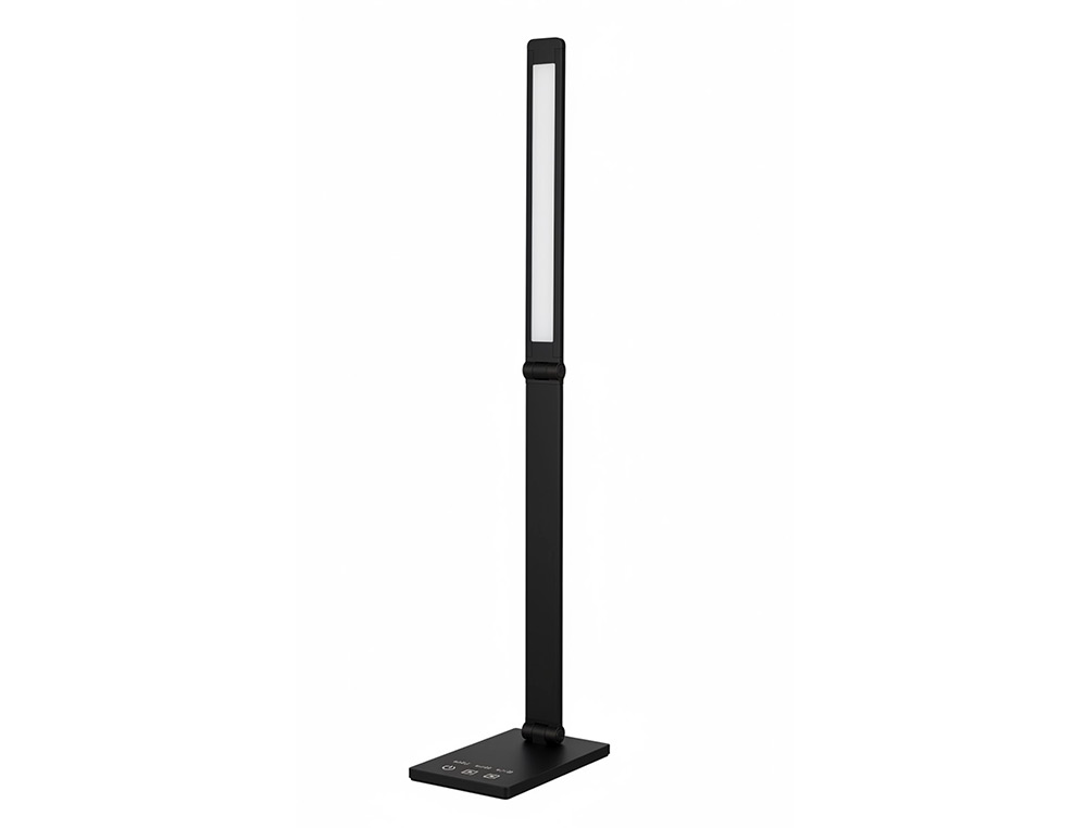 Lampara de escritorio q-connect vega led 10w 400 lm tactil 5 niveles de color brillo regulable color negro ( Imagem 4 de 13 ) - Preview