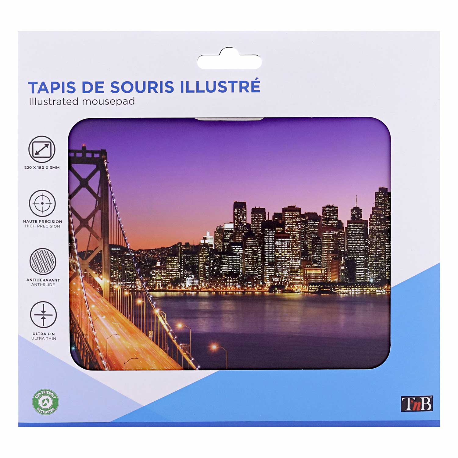 Tapete De Rato Tnb Manhattan 22X18Cm Tsmanhattan ( Imagem 2 de 2 ) - Preview