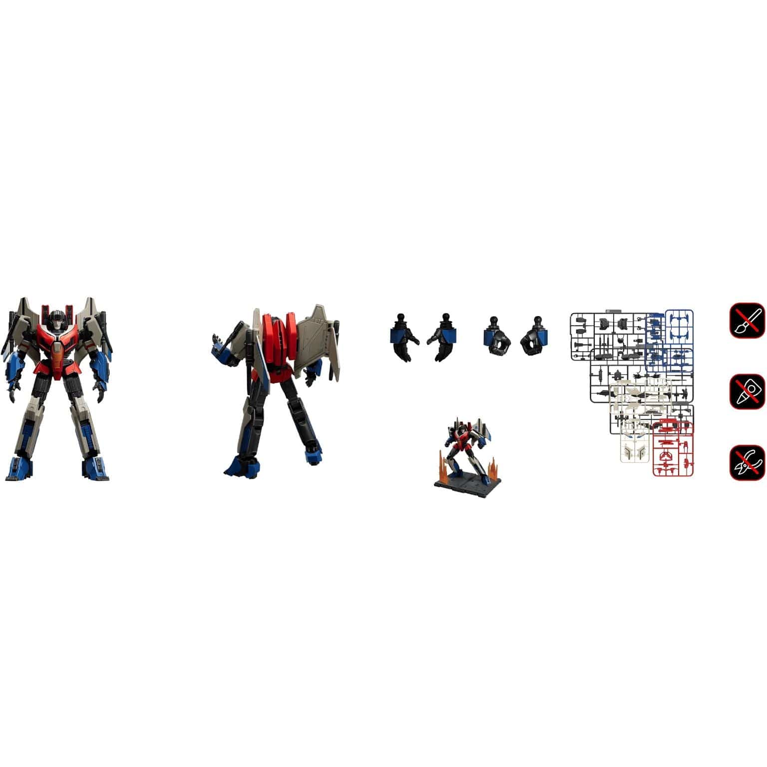 Kit Blokees Transformers Starscream ( Imagem 4 de 4 ) - Preview