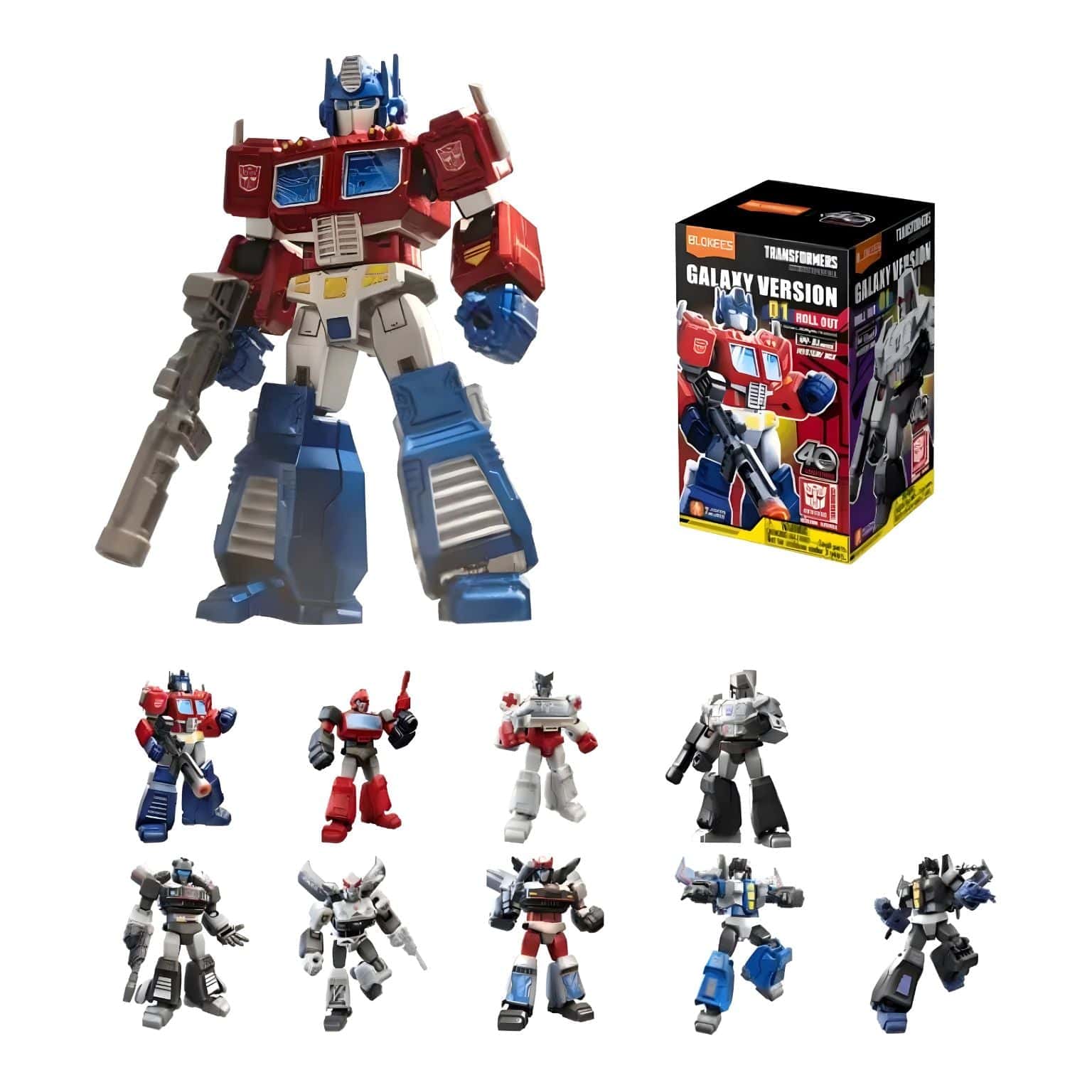 Kit Blokees Transformers Galaxy 01 ( Imagem 2 de 4 ) - Preview