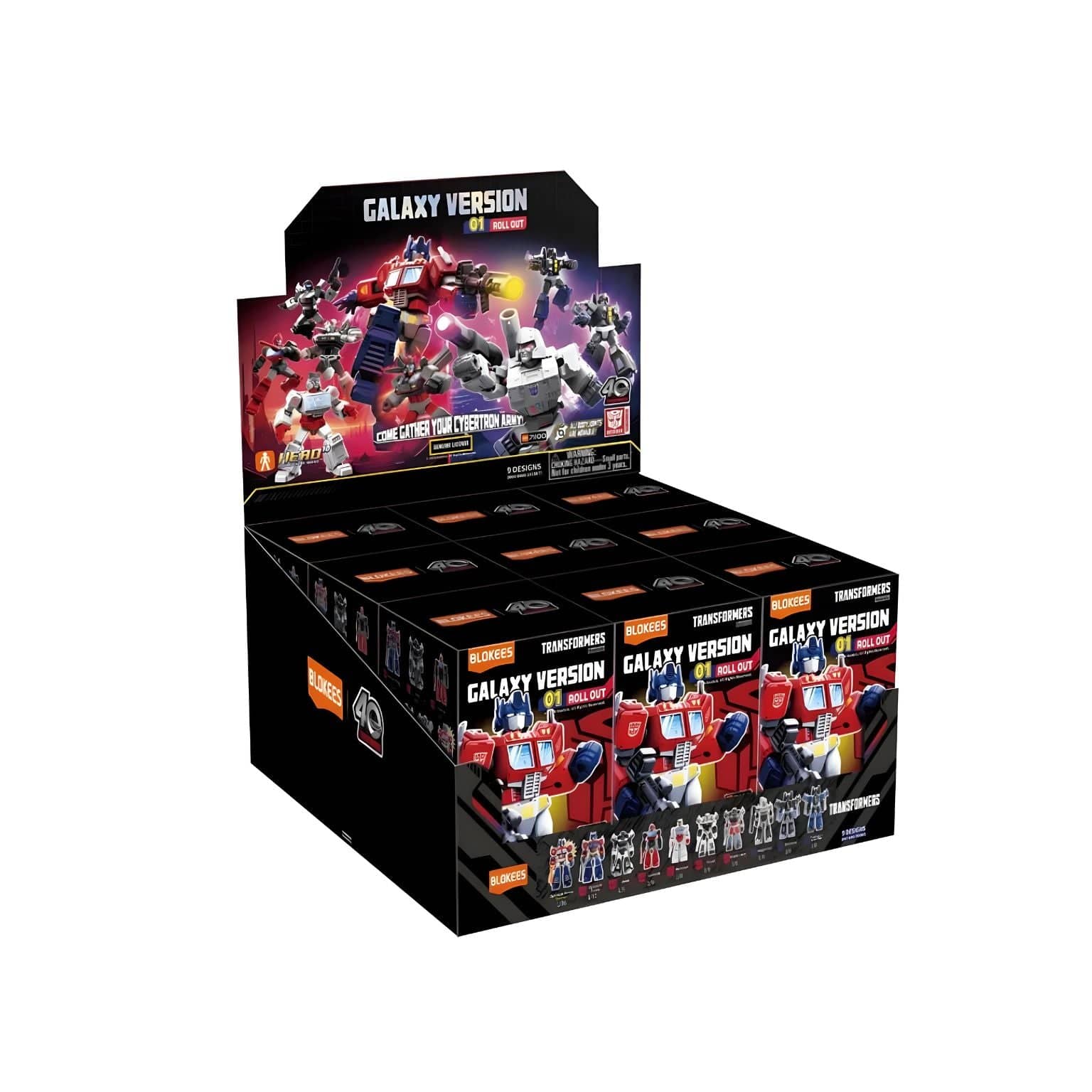Kit Blokees Transformers Galaxy 01 ( Imagem 3 de 4 ) - Preview