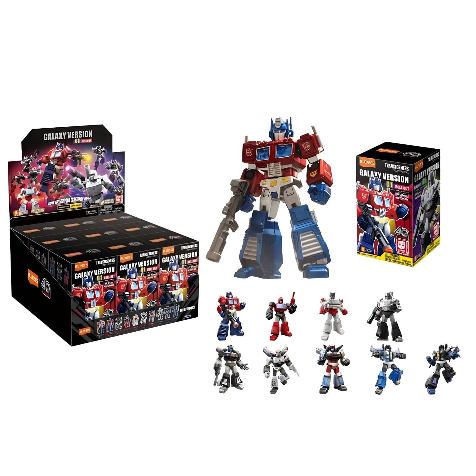 Kit Blokees Transformers Galaxy 01 ( Imagem 4 de 4 ) - Preview