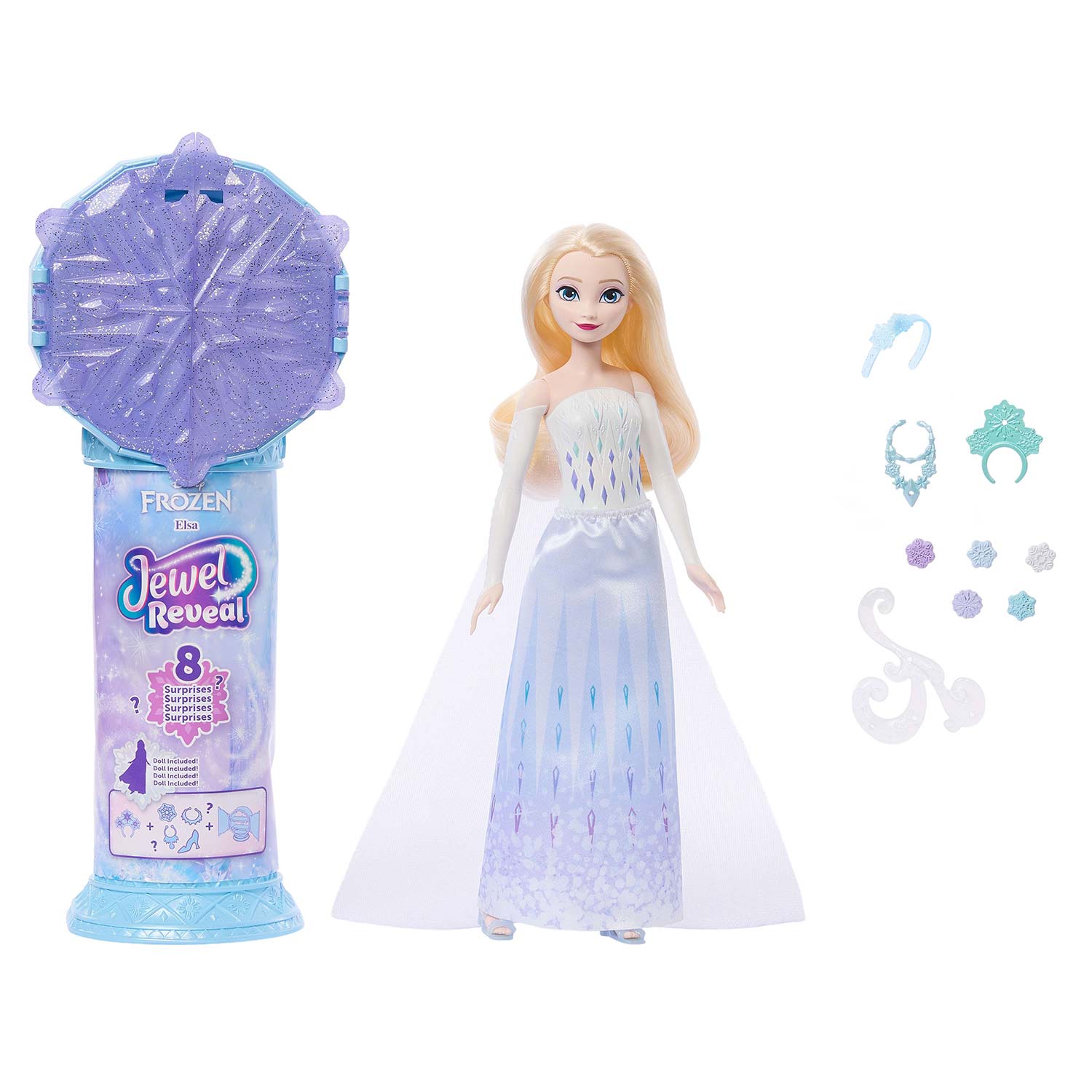 Disney Frozen Jewel Reveal Elsa Marvel Jjy36 ( Imagem 2 de 4 ) - Preview