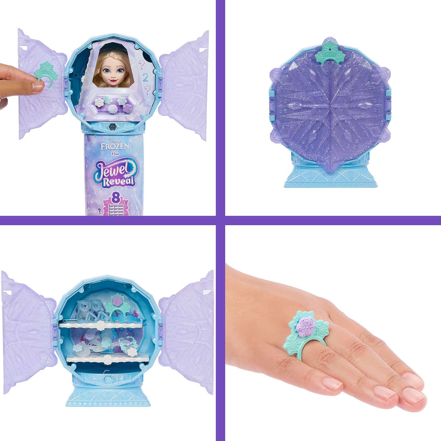 Disney Frozen Jewel Reveal Elsa Marvel Jjy36 ( Imagem 4 de 4 ) - Preview