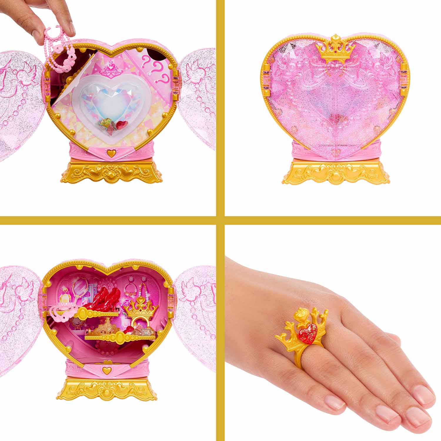 Disney Princess Jewel Reveal Bela Mattel Jhl51 ( Imagem 4 de 4 ) - Preview