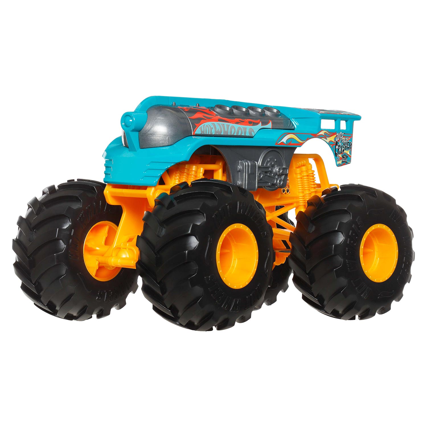 Hot Wheels Monster Trucks Metalizado West Coast Crusher Mattel Fyj83/Jkp86 ( Imagem 2 de 4 ) - Preview
