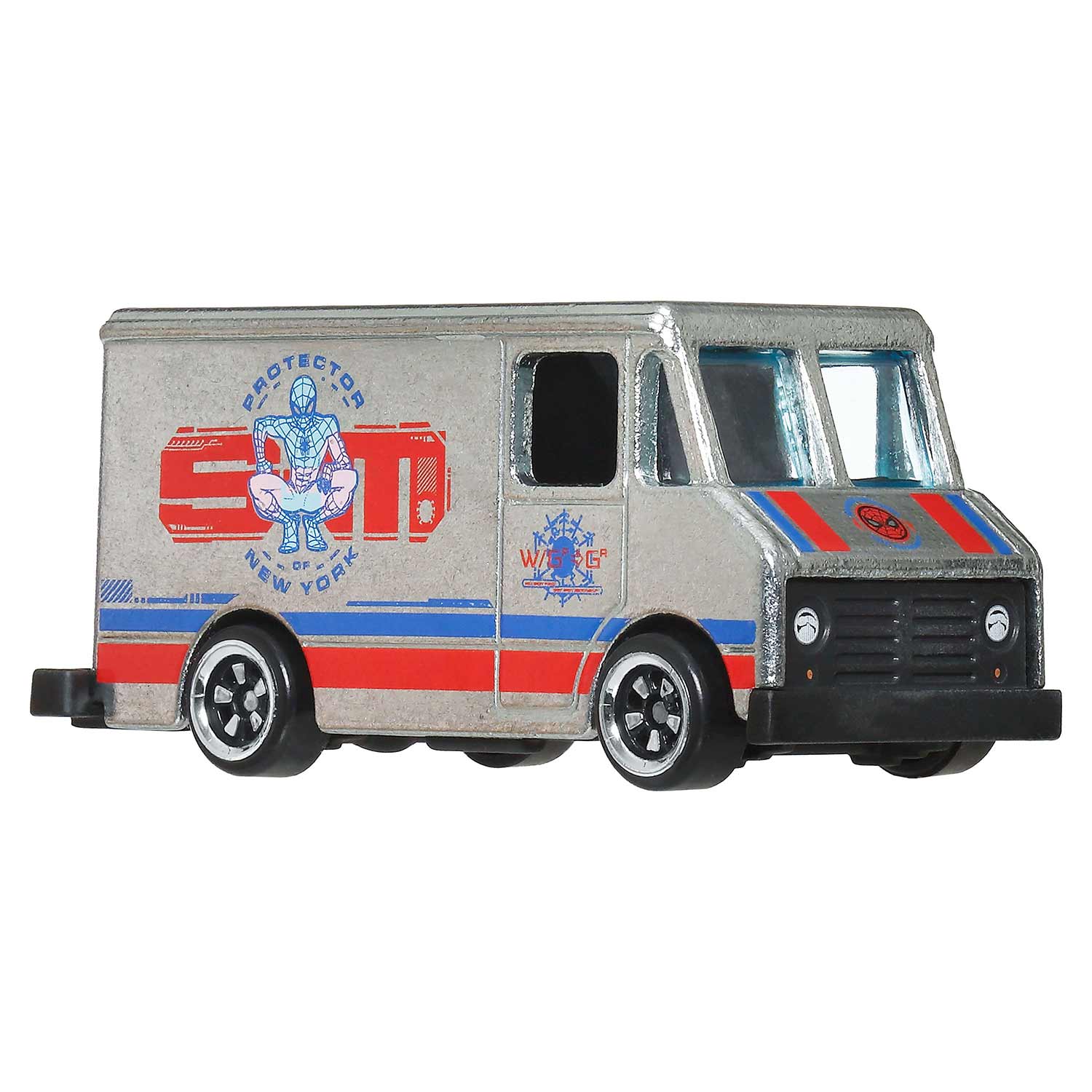 Hot Wheels Silver Series Marvel Spider-Man Combat Medic Mattel Gdg83/Jkx29 ( Imagem 4 de 4 ) - Preview