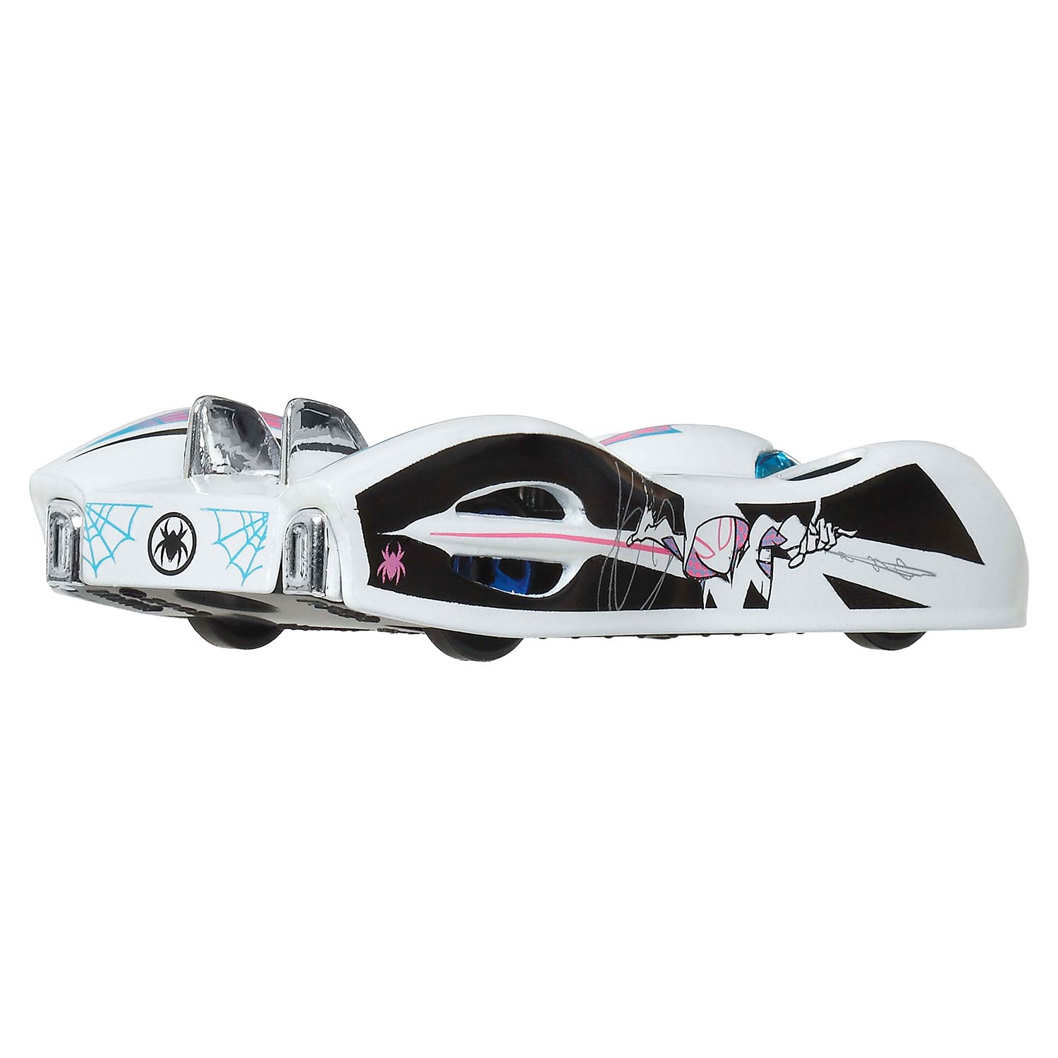 Hot Wheels Silver Series Marvel Spider-Man Ground Fx Mattel Gdg83/Jkx26 ( Imagem 4 de 4 ) - Preview