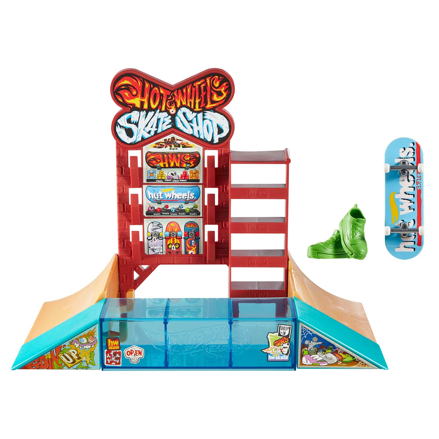 Hot Wheels Skate Loja De Skates Mattel Hgt91/Jgg95 ( Imagem 2 de 4 ) - Preview
