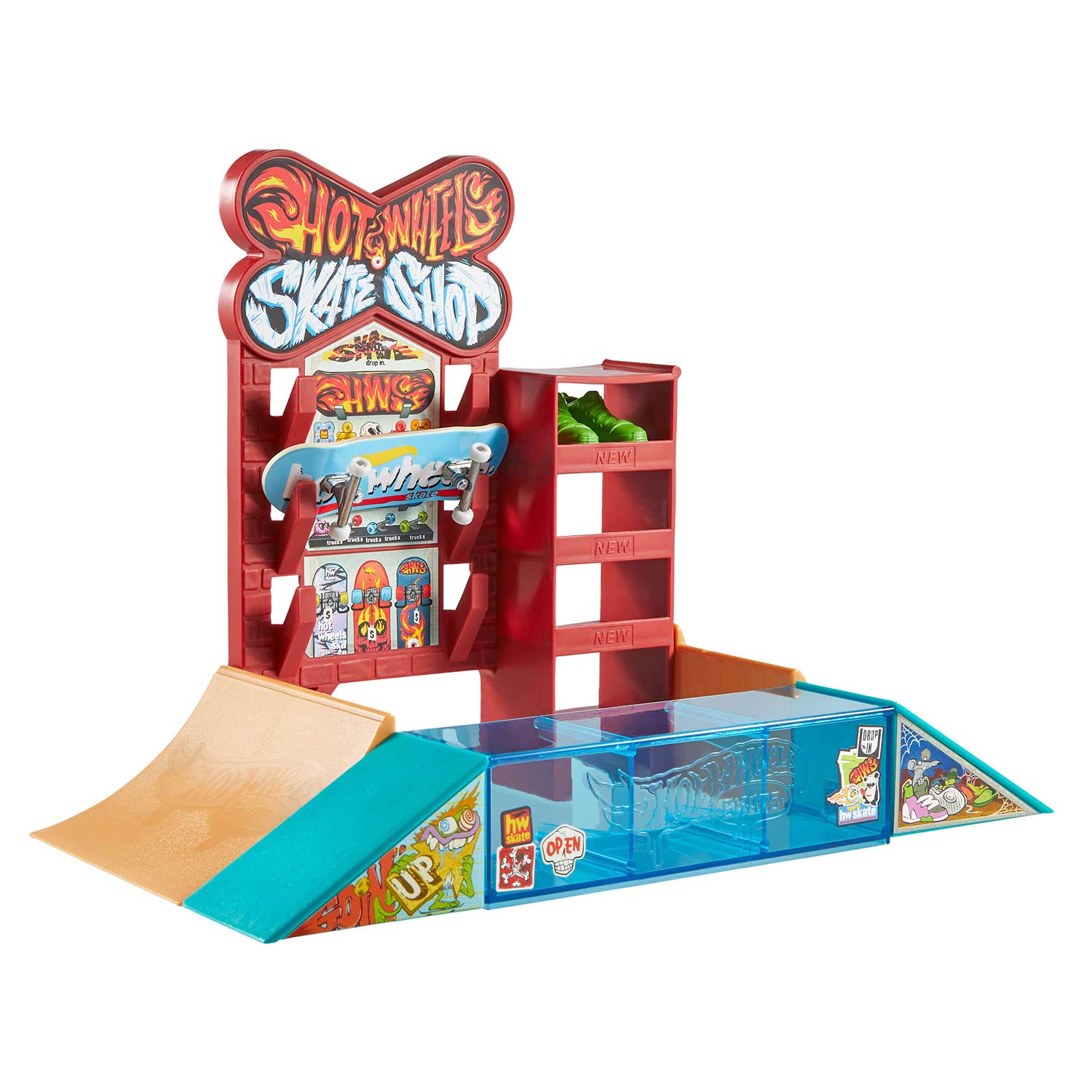Hot Wheels Skate Loja De Skates Mattel Hgt91/Jgg95 ( Imagem 4 de 4 ) - Preview