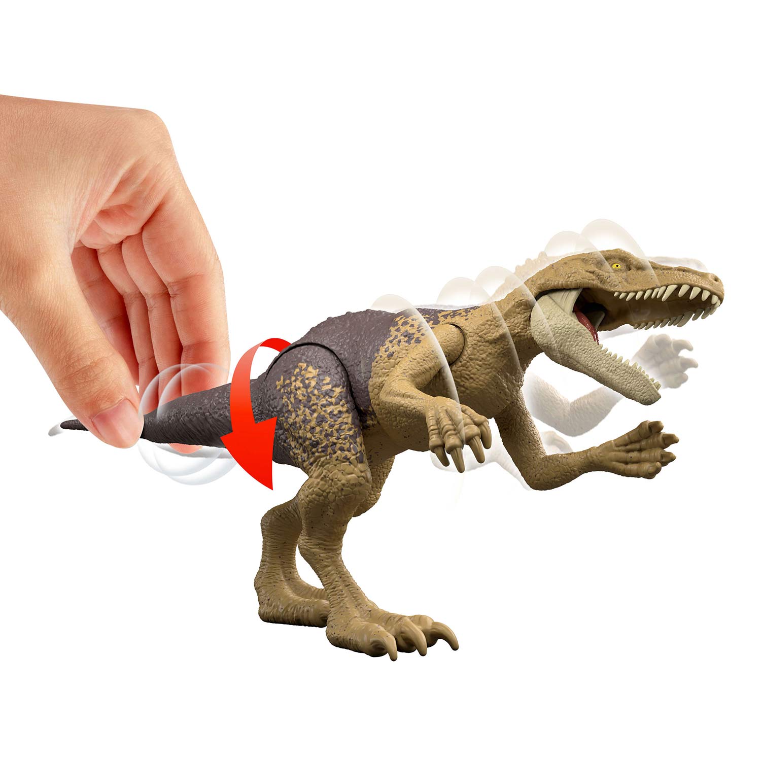 Jurassic World Ataque Feroz Herrerasaurus 18Cm Mattel Jgb81/Jgb77 ( Imagem 4 de 4 ) - Preview