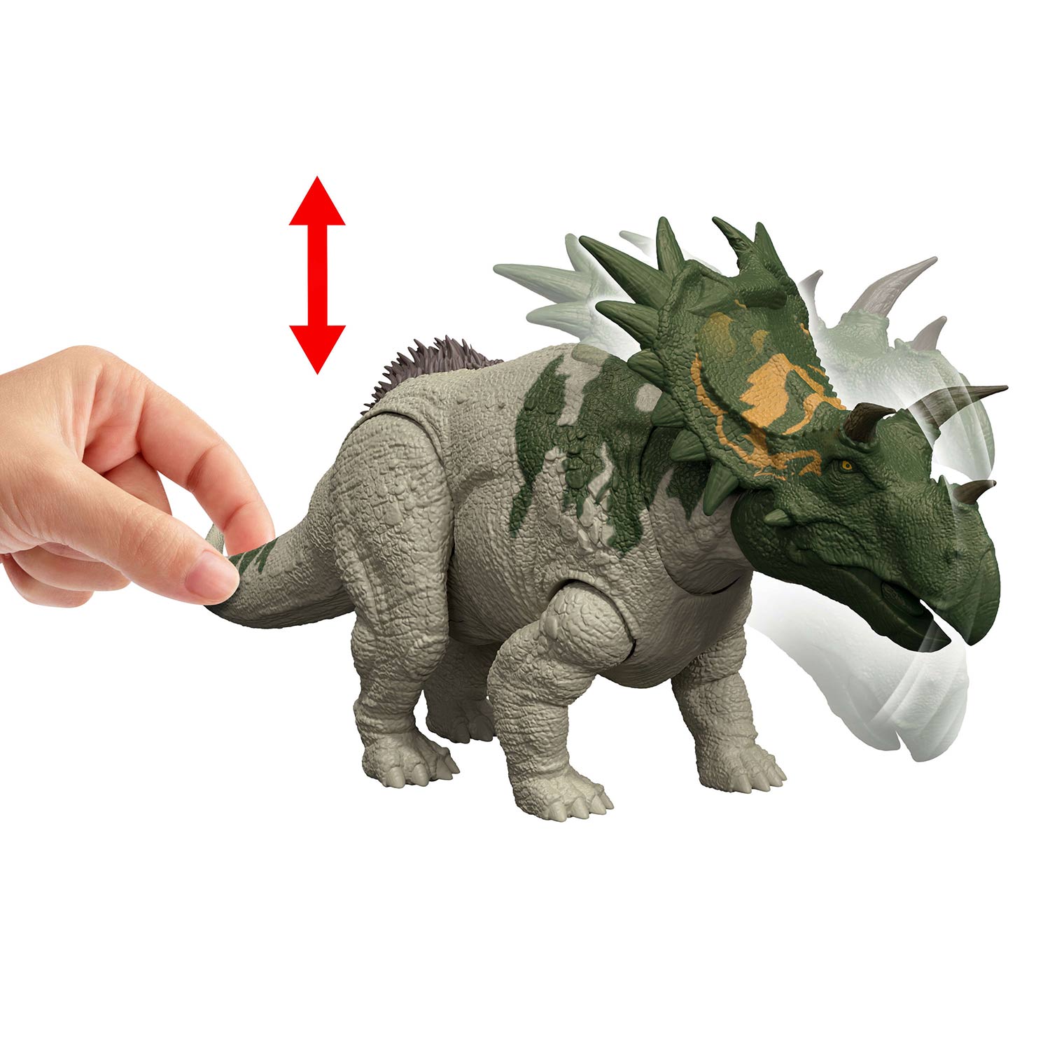 Jurassic World Rugido Selvagem Spiclypeus 28Cm Mattel Jgb87/Jgb89 ( Imagem 4 de 4 ) - Preview