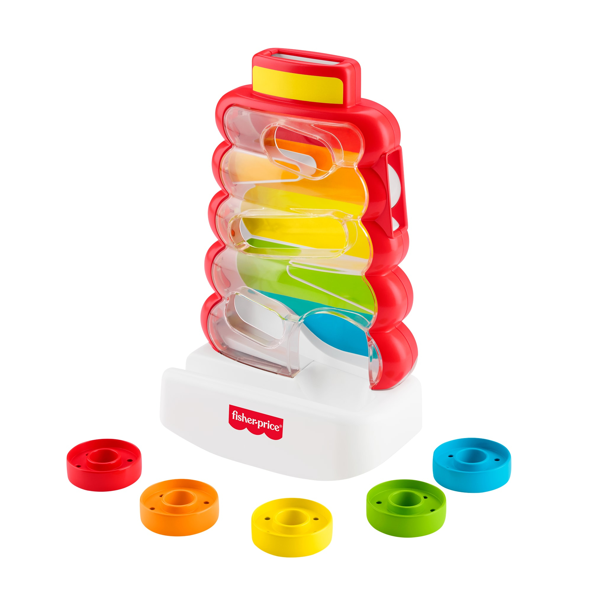 Piramide Rock-A-Stack Fisher-Price Mattel Jlb81 ( Imagem 2 de 4 ) - Preview