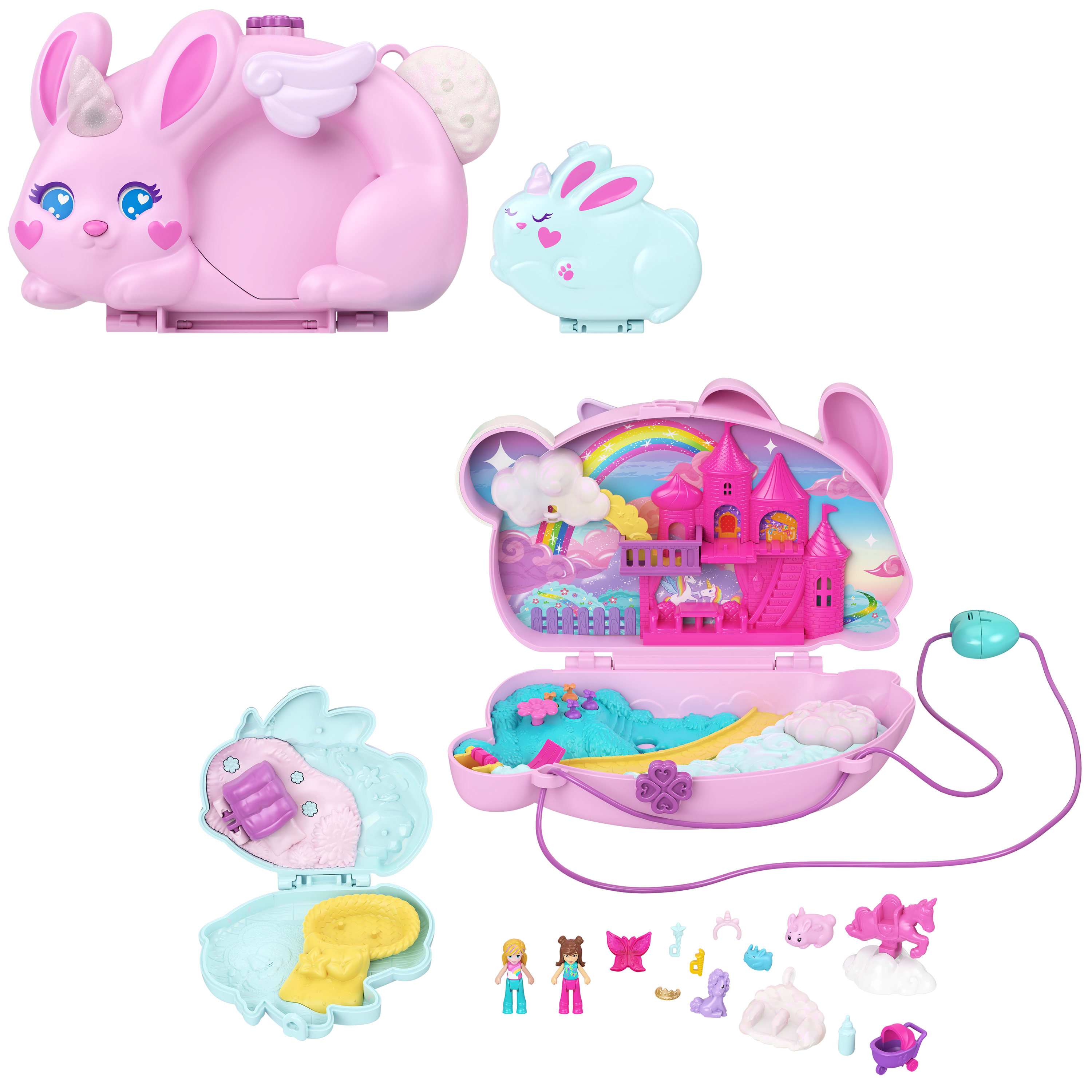 Polly Pocket Coelho Divertido Mattel Jft88 ( Imagem 2 de 3 ) - Preview