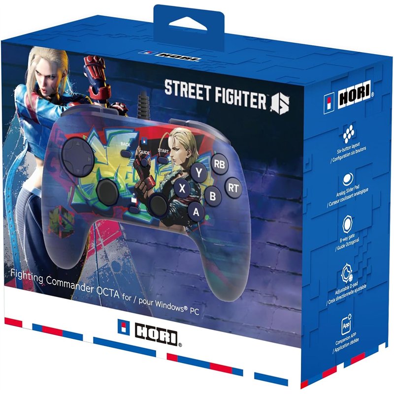 Comando HORI - Fighting Commander OCTA: Street Fighter 6 Cammy Edition (PC) ( Imagem 2 de 2 ) - Preview