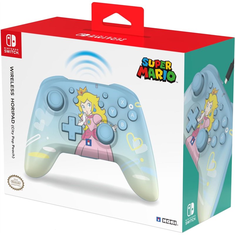 Comando Wireless HORIPAD Nintendo Switch - City Pop Peach ( Imagem 3 de 3 ) - Preview
