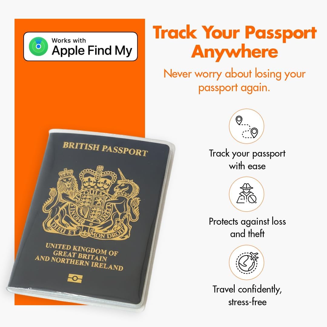 easyTag Capa Para Passaporte Easytag Com Rastreador Ios ( Imagem 3 de 4 ) - Preview
