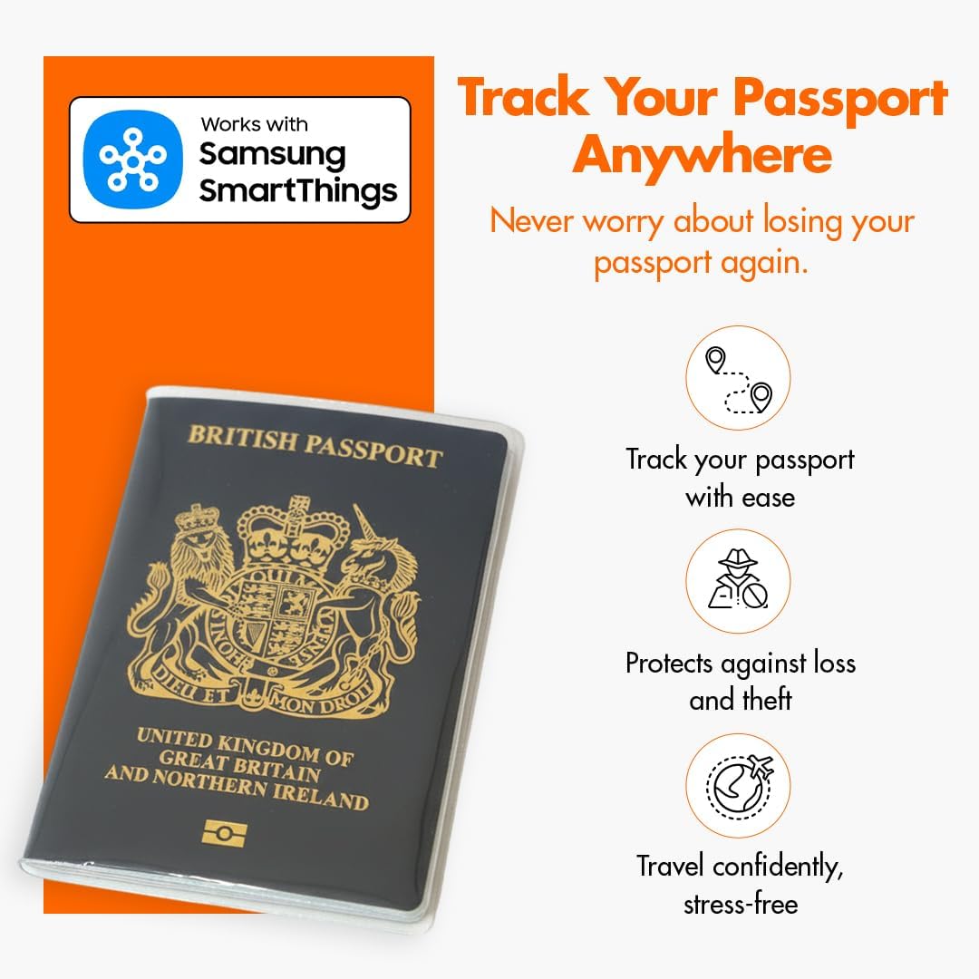 easyTag Capa Para Passaporte Easytag Com Rastreador Samsung ( Imagem 3 de 4 ) - Preview