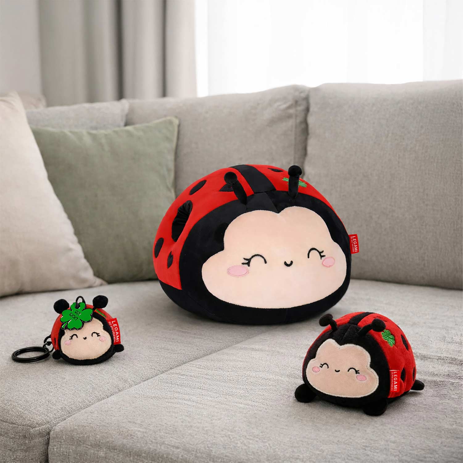 Peluche Super Soft! Joaninha Legami Msc0018 ( Imagem 3 de 3 ) - Preview
