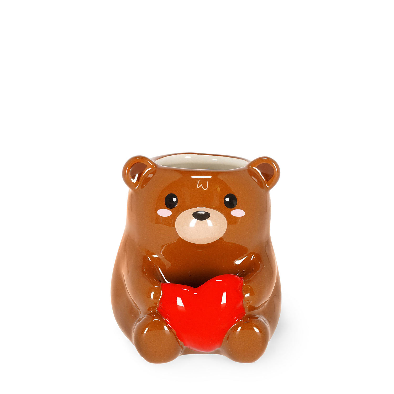 Porta-Lápis Em Ceramica Teddy Bear Legami I Love You Phs0009 ( Imagem 2 de 4 ) - Preview
